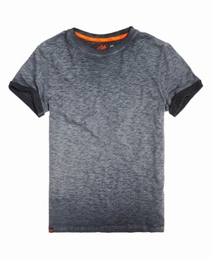 Superdry Alacsony Roller Férfi Pólók Sötétkék | AIGKB8634